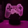 3D Gamepad Lamp Game Console Night Light 3D Illusion lamp Kids Bedroom Decor as Xmas Holiday Birthday Gifts for Boys Girls - Image 4