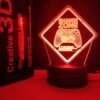 Beettlamp Gamer Zone Night Light with Gamepad Graphic 3D Illusion LED Lamp 16 Colors - Image 6