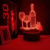 3D Wine Cup Bottle Night Lights Lamp16 Colors Changing Optical Illusion LED Remote Control Touch USB - Image 5