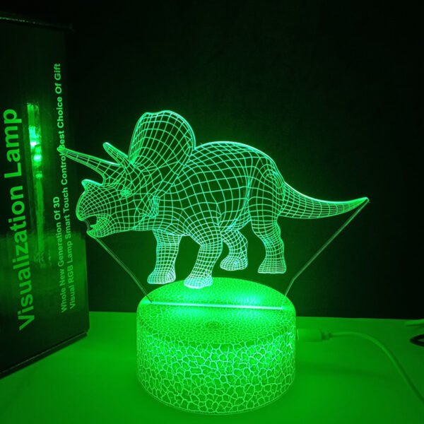 3D Dinosaur Light Dinosaur Night Light for Kids - Image 8