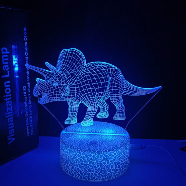 3D Dinosaur Light Dinosaur Night Light for Kids - Image 6