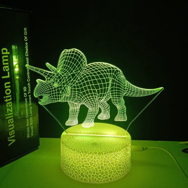 3D Dinosaur Light Dinosaur Night Light for Kids - Image 5