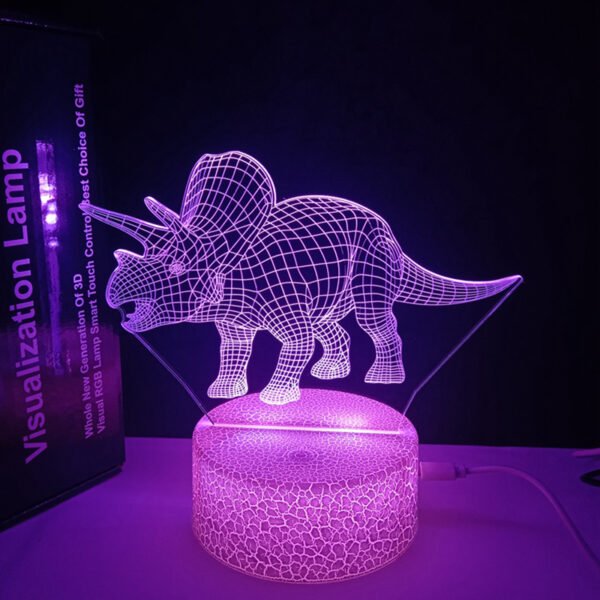 3D Dinosaur Light Dinosaur Night Light for Kids - Image 4