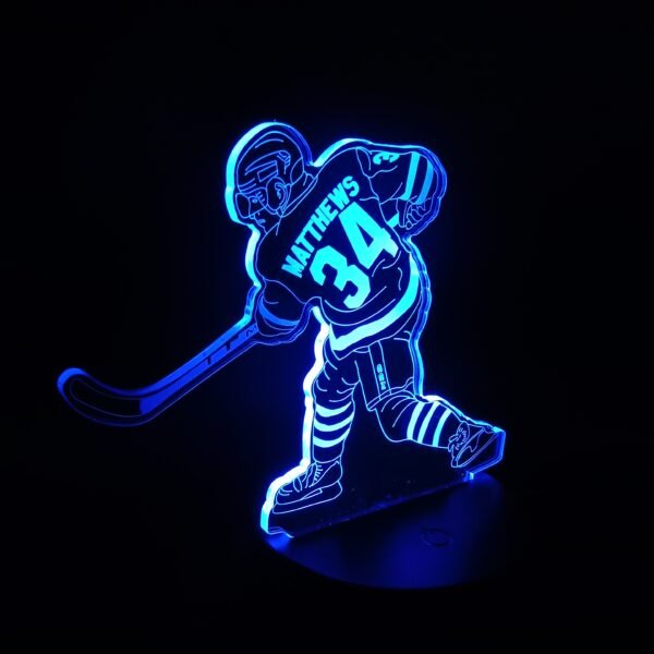 Customize Football Basketball Stars Photos Pets To 3D Lamps Just send Us A High Definition Picture - Image 6