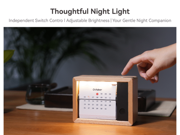 Motorized Flip Book Personalized Photo Machine Magic Box with LED Light 32 Pages - Image 12