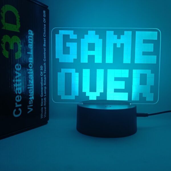 Beettlamp Game Room Decoration 3D Night Light Play Station Xbox Roblox TikTok Remote Control 16 LED Colors Best Gift - Image 10
