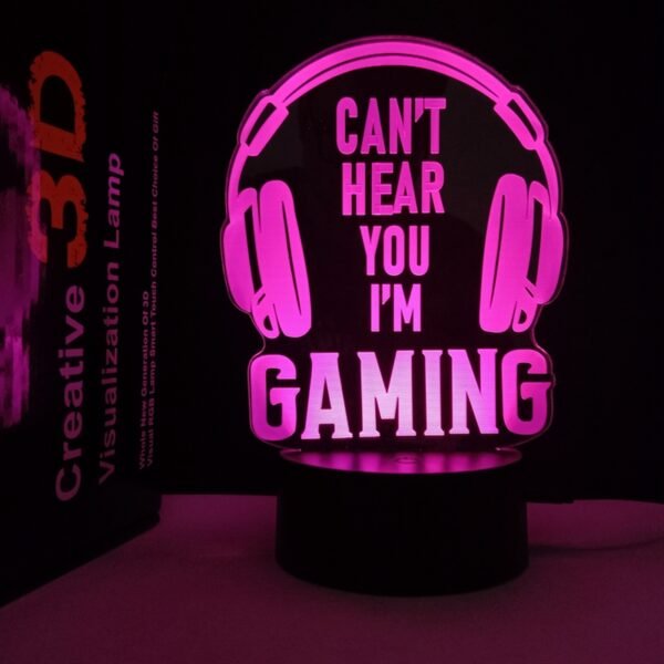 Beettlamp Game Room Decoration 3D Night Light Play Station Xbox Roblox TikTok Remote Control 16 LED Colors Best Gift - Image 37