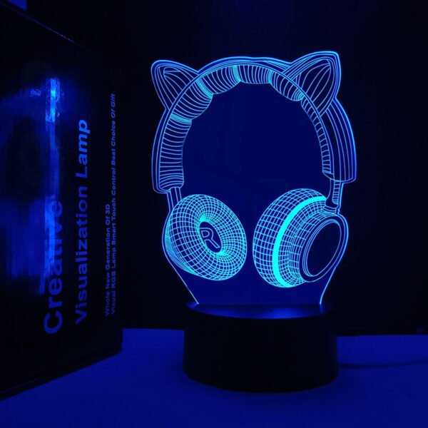 Beettlamp Game Room Decoration 3D Night Light Play Station Xbox Roblox TikTok Remote Control 16 LED Colors Best Gift - Image 14