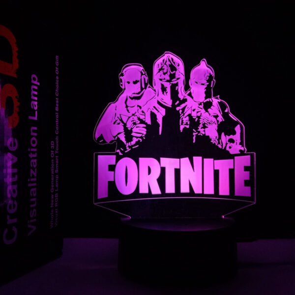 Beettlamp Game Room Decoration 3D Night Light Play Station Xbox Roblox TikTok Remote Control 16 LED Colors Best Gift - Image 11