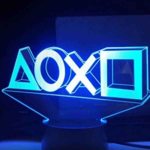Beettlamp Game Room Decoration 3D Night Light Play Station Xbox Roblox TikTok Remote Control 16 LED Colors Best Gift - Image 8