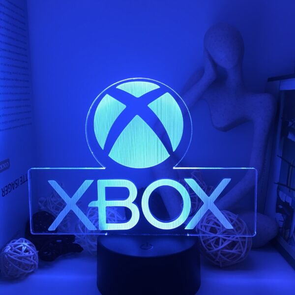 Beettlamp Game Room Decoration 3D Night Light Play Station Xbox Roblox TikTok Remote Control 16 LED Colors Best Gift - Image 25